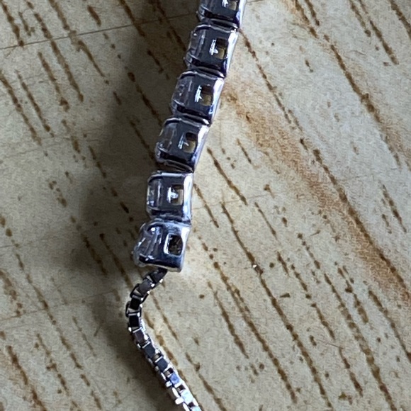 $100 cz tennis bracelet - Picture 4 of 6